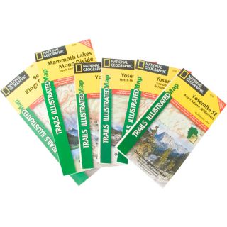 National Geographic Maps Trails Illustrated California Pacific West Maps
