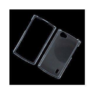 LG Optimus M+ MS695 Clear Transparent Hard Cover Case Cell Phones & Accessories