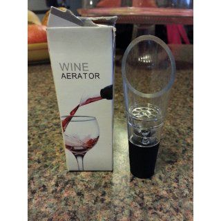 HDE Aerating Decanting Spout for Wine Bottles   Wine Education Products