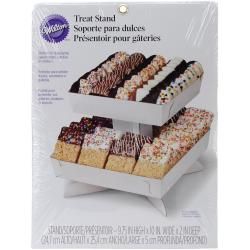 Candy Melt Treat Stand Tray   White 12 X9