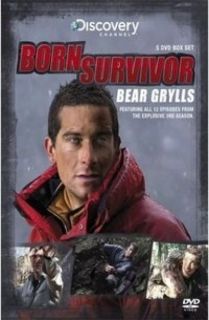 Bear Grylls   Born Survivor   Series 3      DVD