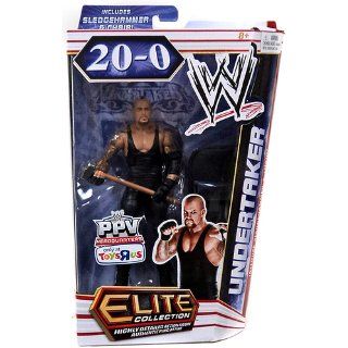 Mattel WWE Wrestling Elite Exclusive 20 0 Action Figure Undertaker Toys & Games