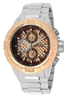 Invicta 12373  Watches,Mens Pro Diver Chronograph Rose Gold Textured Dial Stainless Steel, Chronograph Invicta Quartz Watches