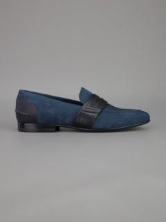 Lanvin Chamois Penny Loafer   Zoo Fashions