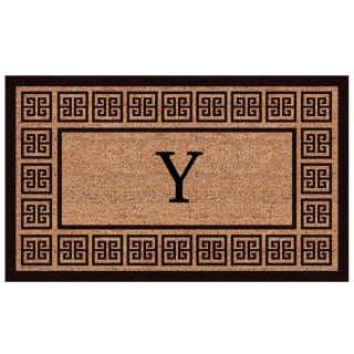 The Grecian Extra thick Monogrammed Doormat (2 X 3)