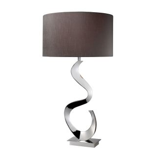 Morgan 1 light Chrome Table Lamp