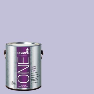 Olympic One 124 fl oz Interior Eggshell Purplicious Latex Base Paint and Primer in One with Mildew Resistant Finish