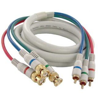 Steren 254 706IV 6 Feet 3RCA 3BNC Component Cable Electronics