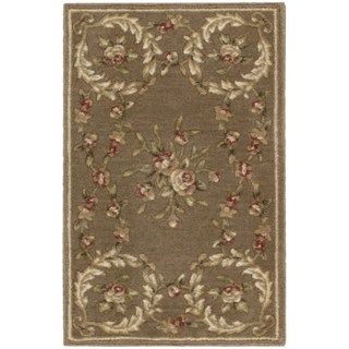 Somerset Country Floral Brown Area Rug (2 X 29)