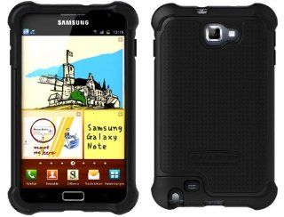 Ballistic SG Series Case for Samsung Galaxy Note i717   Black / Black Cell Phones & Accessories