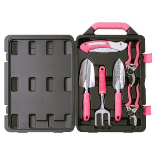 Pink 6 piece Garden Tool Kit
