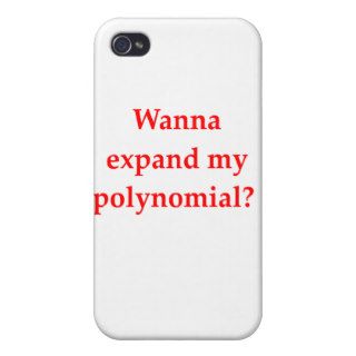 math geek love pick up line iPhone 4/4S cover