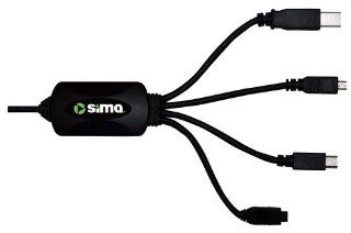 Sima SUO 100 USB Multi Cable   Black  Camera Power Adapters  Camera & Photo