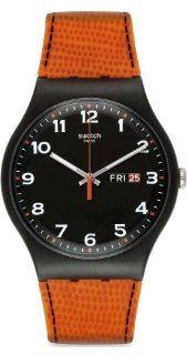 Swatch Originals Faux Fox Black Dial Unisex Watch SUOB709 Swatch Watches
