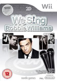 We Sing Robbie Williams (Two Microphone Pack)      Nintendo Wii