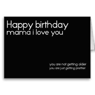 happy birthday i love you mama birthday card