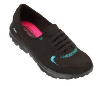 Skechers Gowalk Premier Leather & Mesh Slip on Sneaker —