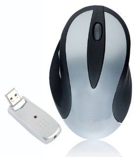 Wireless Large Optical Mouse with 5 Buttons  WRMS160Black Computers & Accessories