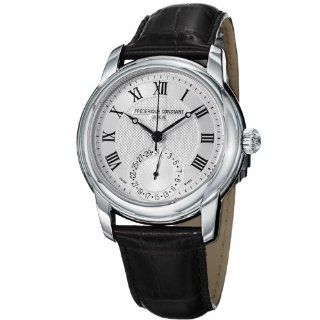 Frederique Constant Men's FC710MC4H6 Maxime Black Leather Strap Watch Frederique Constant Watches