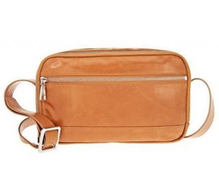 Hobo Leather Connie Crossbody Bag —