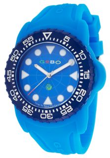 Gebo GB.3H/COL.3.BDIVER TURQ  Watches,Blue Dial Light Blue Rubber, Casual Gebo Quartz Watches