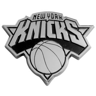 New York Knicks Chromed Metal Emblem