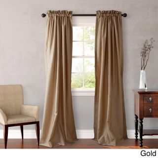 Heritage Landing 96 inch Faux Silk Lined Curtain Pair