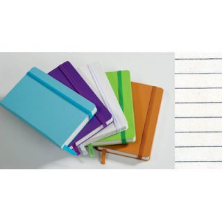 Kikkerland Hard Cover Pocket Notebook LB1 Type Ruled, Color Pastel