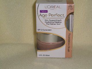 Loreal Paris Age Perfect Foundation & Brush for Mature Skin  Foundation Makeup  Beauty