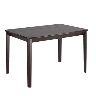 Corliving Atwood 47 inch Wide Cappuccino Stained Dining Table