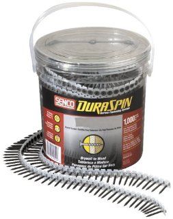 Senco 06A125P DuraSpin Number 6 by 1 1/4 Inch Drywall to Wood Collated Screw (1, 000 per Box)    