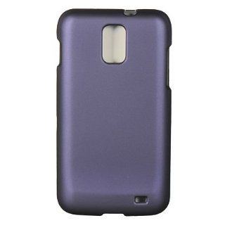 Purple Rubberized Hard Protector Case for Samsung Galaxy S II Skyrocket (SGH i727) Cell Phones & Accessories