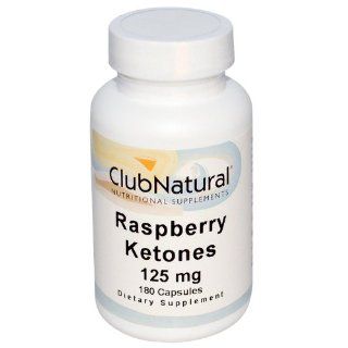 Raz B Lean, Raspberry Ketones, 125 mg, 180 Capsules Health & Personal Care