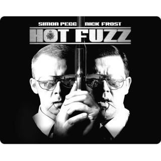 Hot Fuzz   Universal 100th Anniversary Steelbook Edition      Blu ray