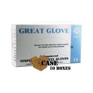 Vinyl Exam Glove Medium 100ct 10bx Health & Personal Care