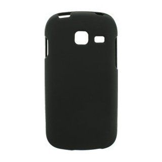 Rubberized Black Snap On Cover for Samsung SCH R730 Cell Phones & Accessories