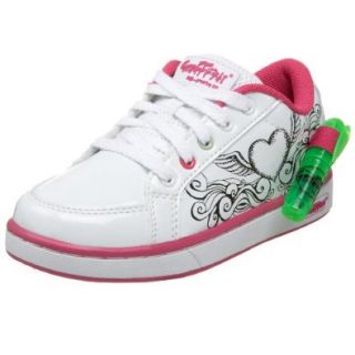 Graffeeti Little Kid/Big Kid 730 Flying Heart Sneaker,White,28 EU (US Little Kid 11 11.5 M) Shoes