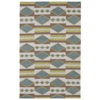 Flatweave Tribeca Multi Wool Rug (36 X 56)