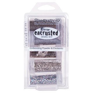 Stampendous Encrusted Jewel Kit   Silver