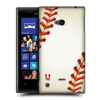 Head Case Designs Baseball Ball Collection Hard Back Case Cover For Nokia Lumia 720 Cell Phones & Accessories