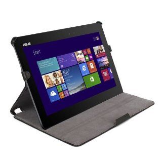 Premium Leather Cover Sleeve Case with Multi angle Smart Stand and Secure Closure for Asus Transformer Book T100TA Tablet Computers & Accessories