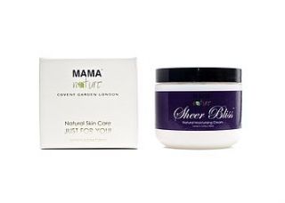 sheer bliss natural moisturiser by mama nature