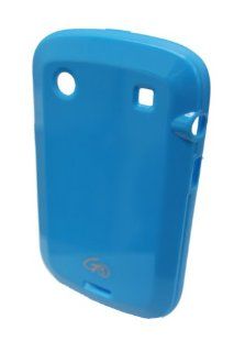 GO BC723 High Gloss Double Silicone Protective Case for BlackBerry 9900/9930   1 Pack   Retail Packaging   Blue Cell Phones & Accessories
