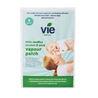 Vie little snuffles vapour patches, Suitable For Children And Babies Health & Personal Care