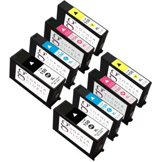 Sophia Global Remanufactured Ink Cartridge Replacements For Lexmark 150xl (pack Of 8)