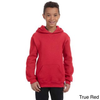 Russell Athletic Russel Youth Dri power Fleece Pullover Hoodie Red Size L (14 16)