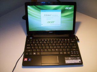 Acer Aspire One 725 AO725 0488 11.6 LED Netbook AMD C 60 1 GHz 4GB DDR3 320GB HDD AMD Radeon HD 6290 Windows 7 Home Premium Computers & Accessories