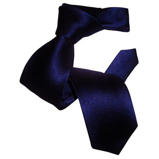Dmitry Mens Cobalt Blue Patterned Italian Silk Tie