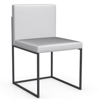Calligaris Even Plus Chair CS/1295 LH_P Frame Finish Black Nickel, Seat Fini