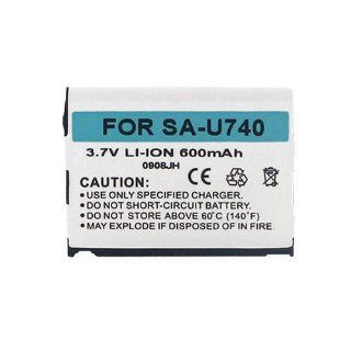 Samsung SCH U740 Cell Phone Battery (Li Ion 3.7V 600mAh) Rechargable Battery   Replacement For Samsung SA SCH U740 Cellphone Battery Cell Phones & Accessories